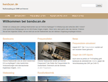 Tablet Screenshot of bandscan.de
